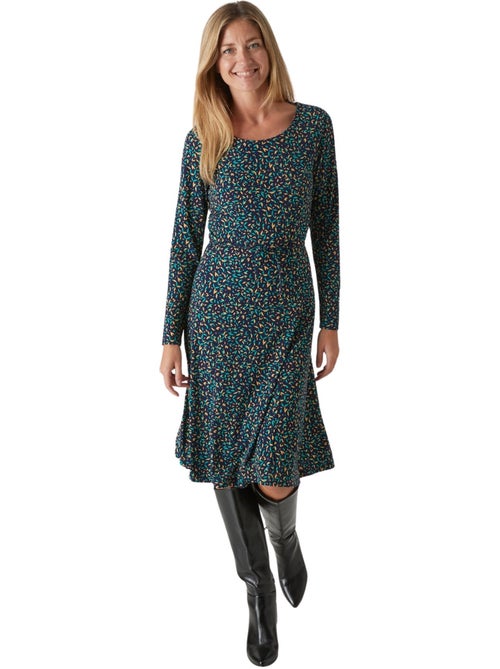 Robe fluide manches longues - DAXON - Kiabi