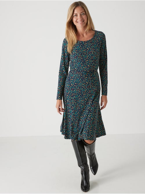 Robe fluide manches longues - DAXON - Kiabi
