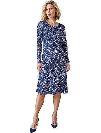 Robe fluide manches longues - DAXON