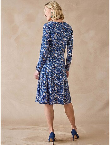 Robe fluide manches longues - DAXON