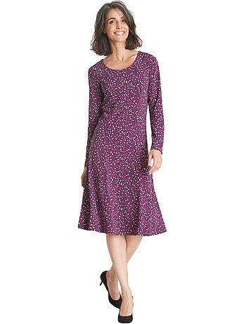 Robe fluide manches longues - DAXON