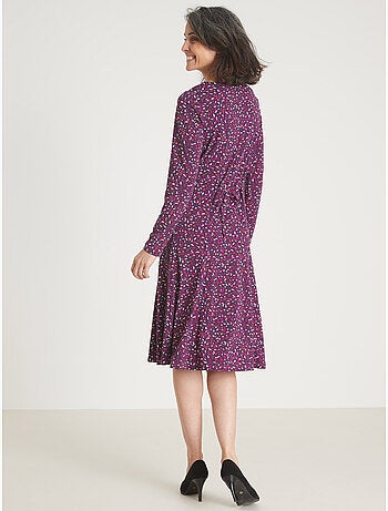 Robe fluide manches longues - DAXON