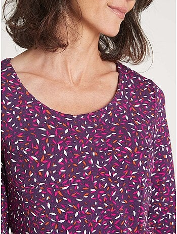 Robe fluide manches longues - DAXON