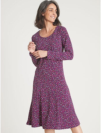 Robe fluide manches longues - DAXON