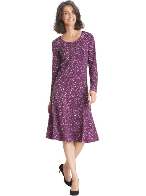 Robe fluide manches longues - DAXON - Kiabi