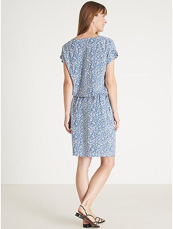 Robe fluide manches T - DAXON