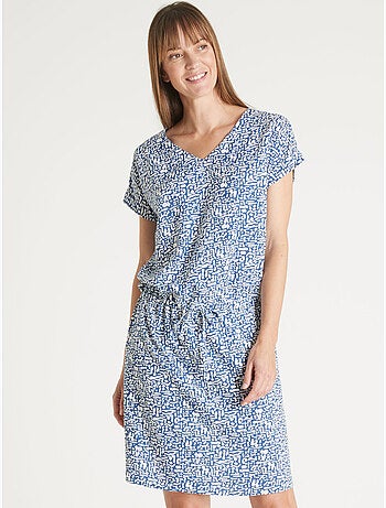 Robe fluide manches T - DAXON