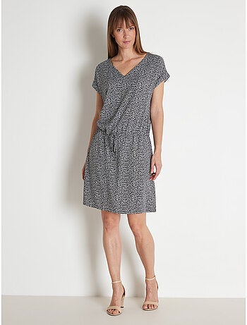 Robe fluide manches T - DAXON