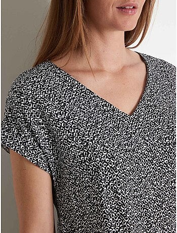 Robe fluide manches T - DAXON