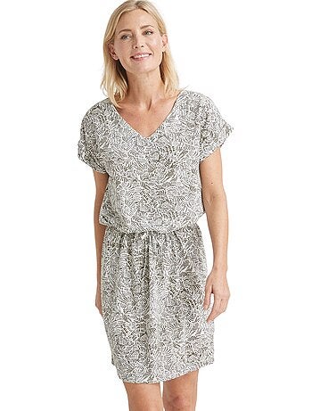 Robe fluide manches T - DAXON