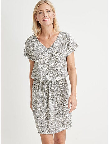 Robe fluide manches T - DAXON