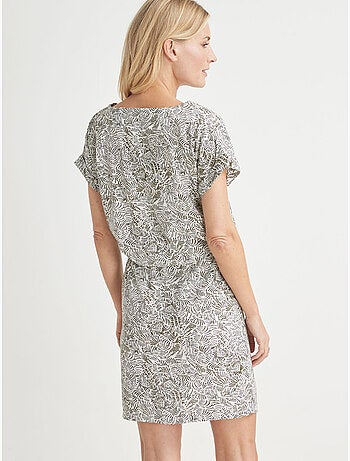 Robe fluide manches T - DAXON