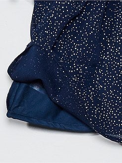 Fille 0-36 mois - Robe fluide pailletée - Kiabi