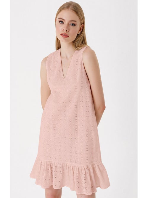 Robe Fluide sans Manche - Kiabi