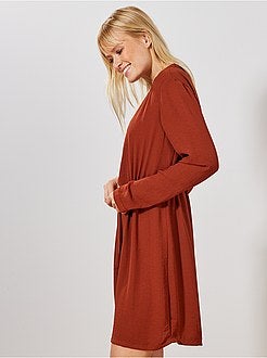 Robe fluide taille coulissante 'JDY' - Kiabi