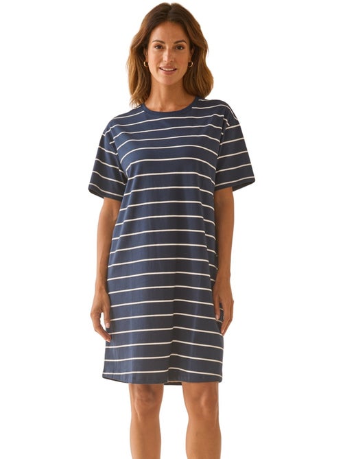 Robe forme t-shirt coupe ample - DAXON - Kiabi Robe forme t-shirt coupe ample - DAXON - Kiabi