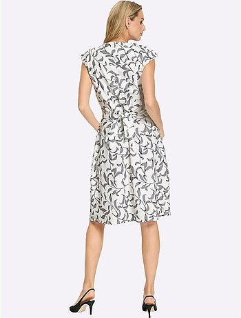Robe Fourreau Lien à Nouer Pour Régler La Largeur - Taille Standard - helline