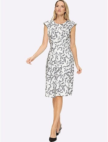 Robe Fourreau Lien à Nouer Pour Régler La Largeur - Taille Standard - helline