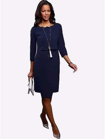Robe Fourreau Qualité Tissée - Taille Courte - Witt