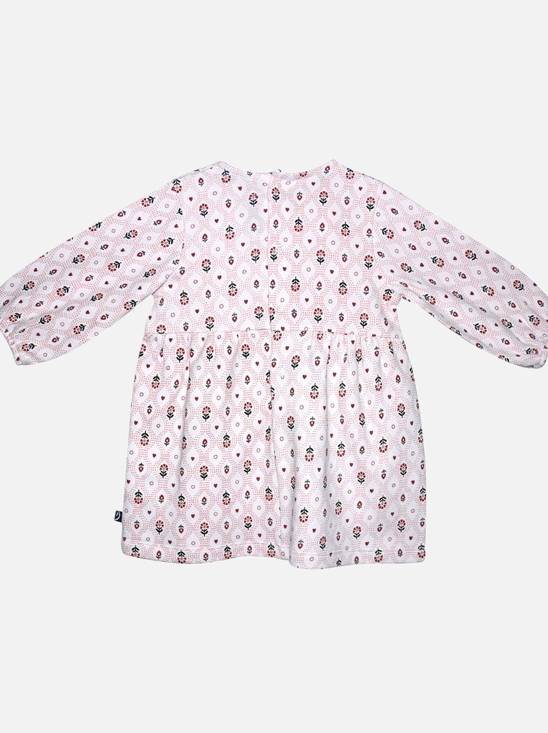 ROBE GILET SANS MANCHES MARGUERITE MAILLE Blanc - Kiabi