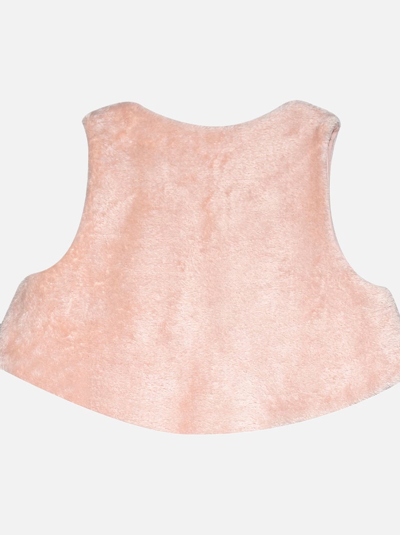 ROBE GILET SANS MANCHES MARGUERITE MAILLE Blanc - Kiabi