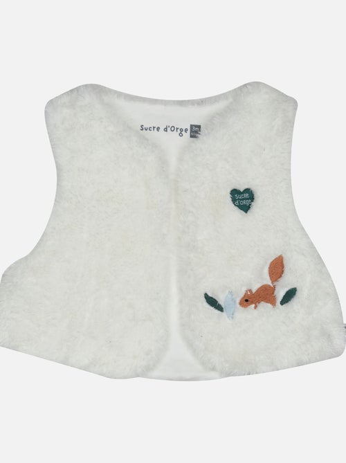 ROBE GILET SANS MANCHES MONA VELOURS COTELE - Kiabi