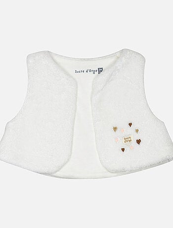 ROBE GILET S/S MANCHE IRMINE MOLLETON BEBE