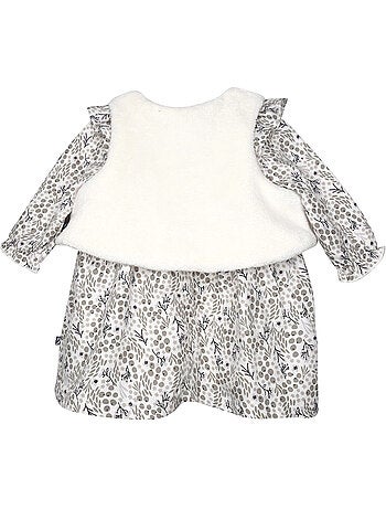 Robe gilet s/s mches sophie serge manches longues