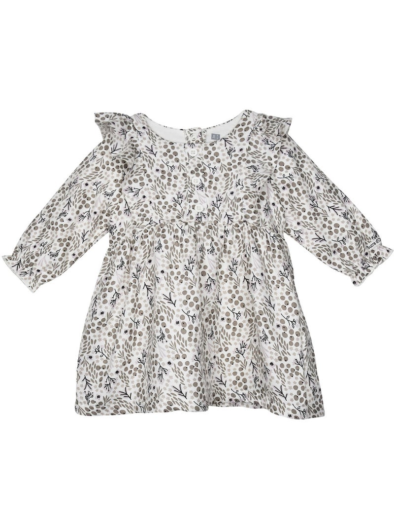 Robe gilet s/s mches sophie serge manches longues Beige - Kiabi