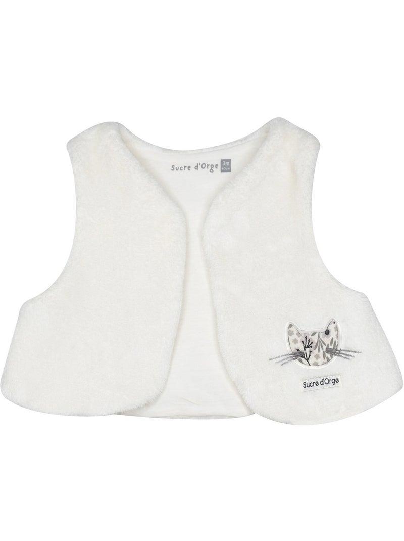 Robe gilet s/s mches sophie serge manches longues Beige - Kiabi