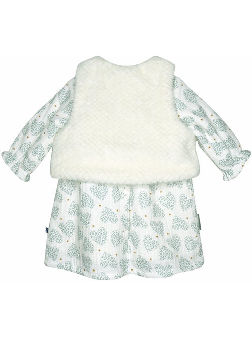 Robe gilet s/s mches sue - Kiabi