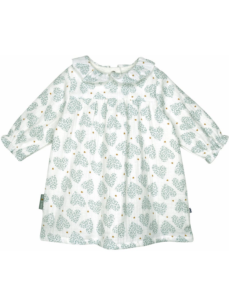 Robe gilet s/s mches sue Vert - Kiabi