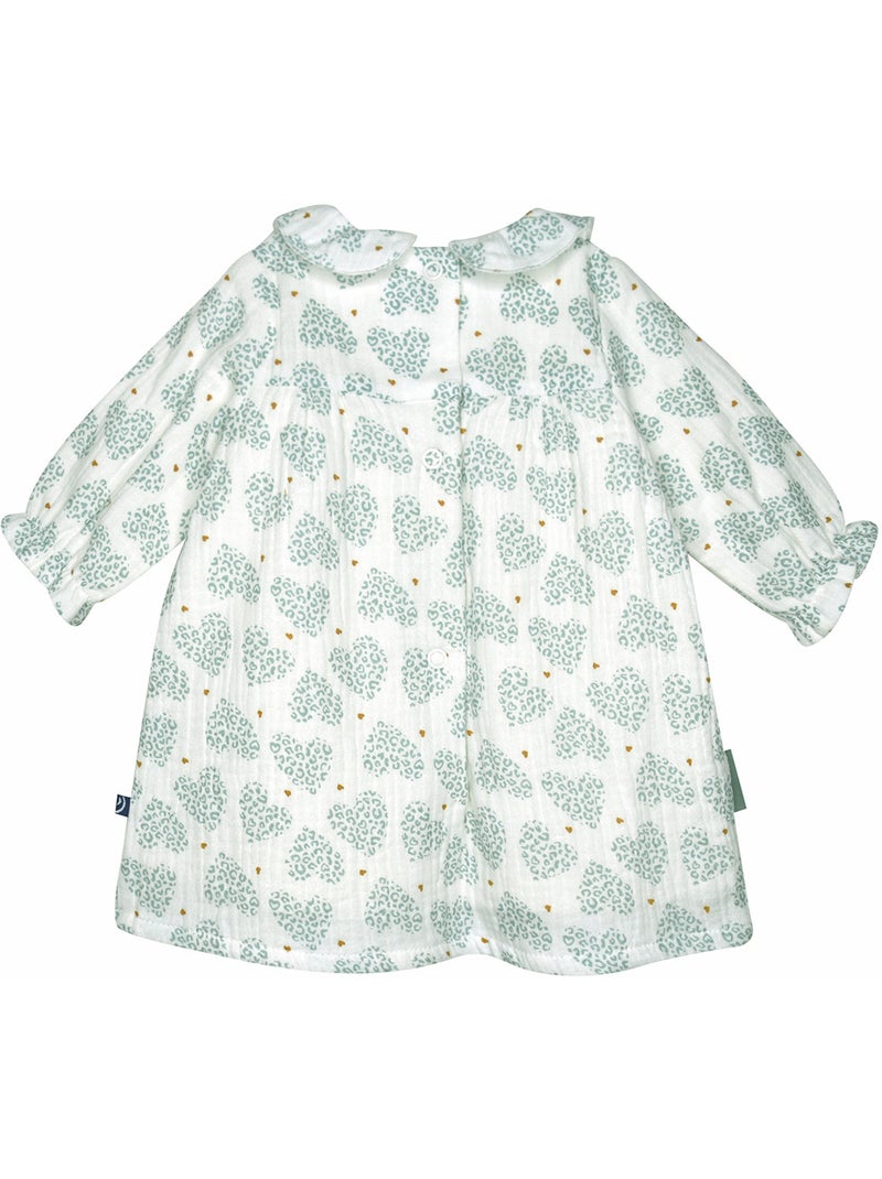 Robe gilet s/s mches sue Vert - Kiabi