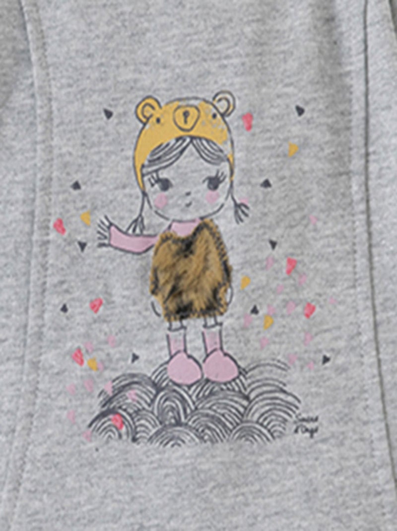 ROBE GRISE Gris - Kiabi