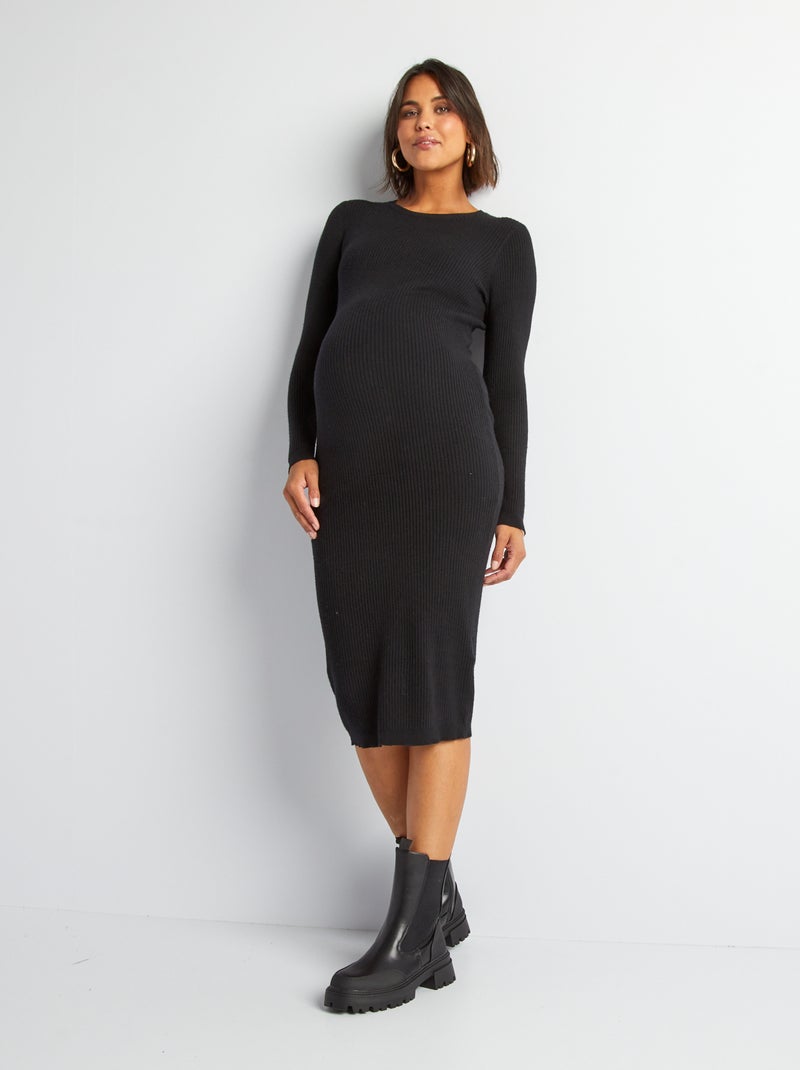 Robe grossesse noir - Kiabi
