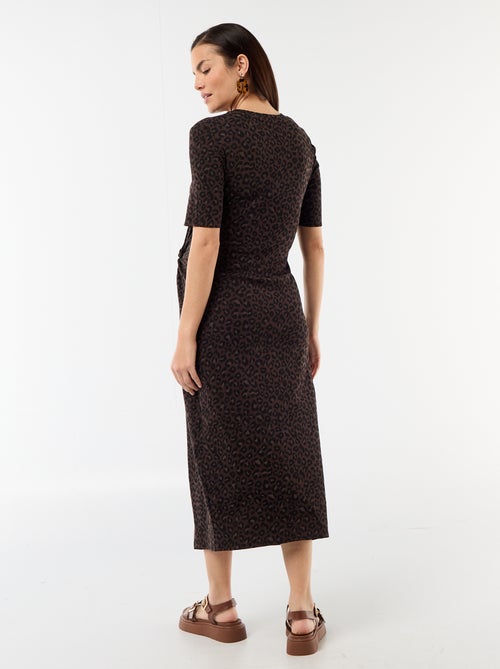 Robe grossesse torsadée devant - Kiabi Robe grossesse torsadée devant - Kiabi