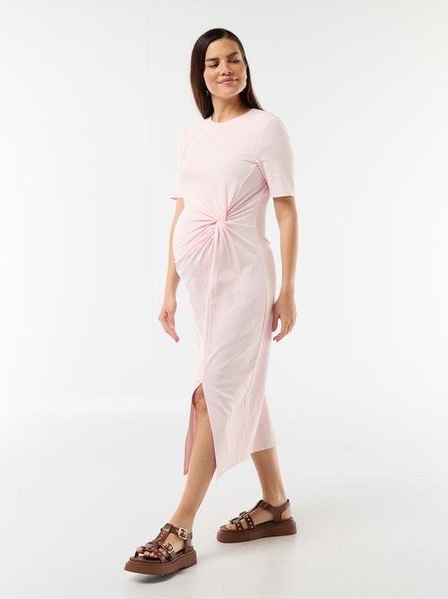 Robe grossesse torsadée devant - Kiabi Robe grossesse torsadée devant - Kiabi