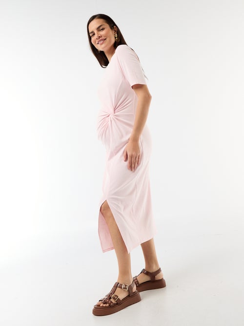 Robe grossesse torsadée devant - Kiabi Robe grossesse torsadée devant - Kiabi