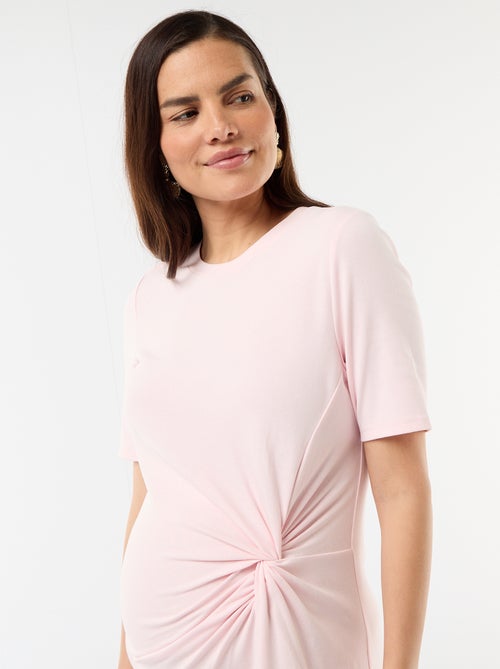 Robe grossesse torsadée devant - Kiabi Robe grossesse torsadée devant - Kiabi