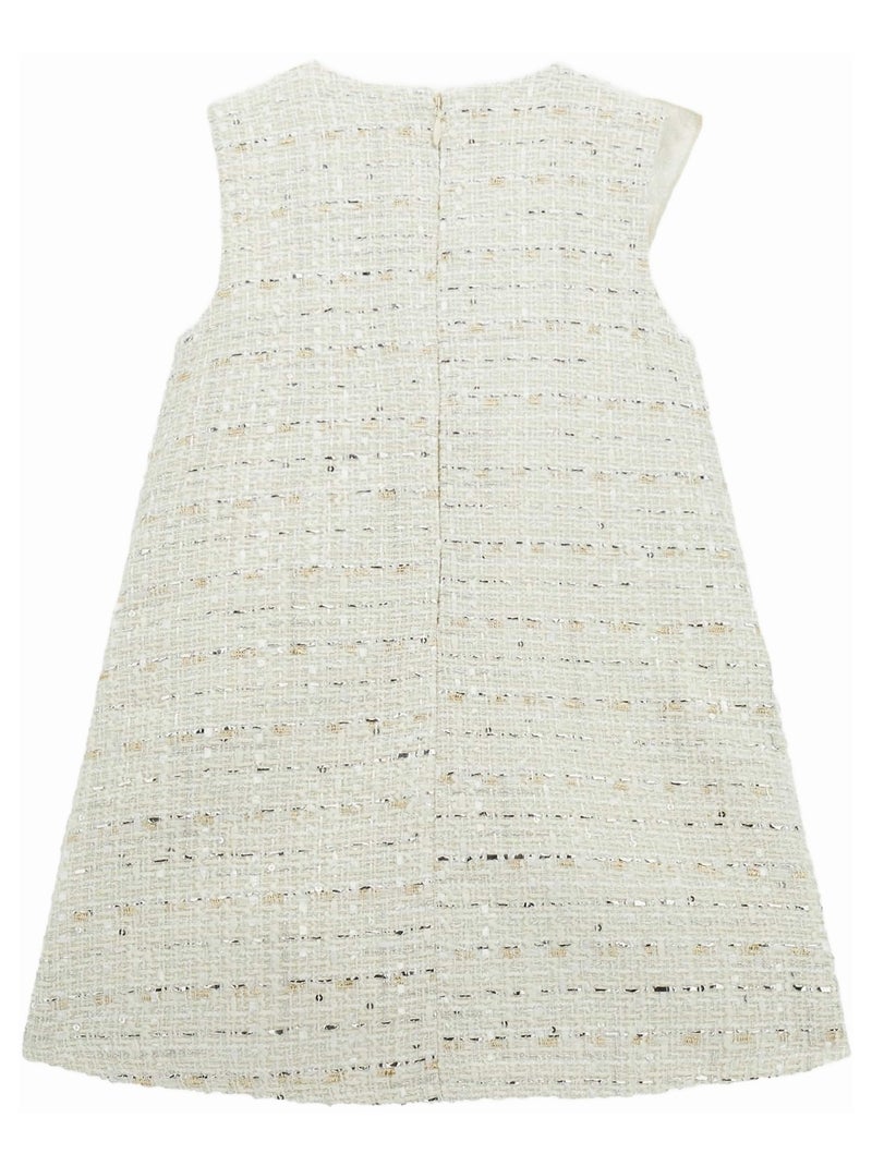 Robe Guess kids à détails pailletés Crème - Kiabi