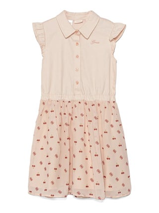 Robe Guess kids col chemise