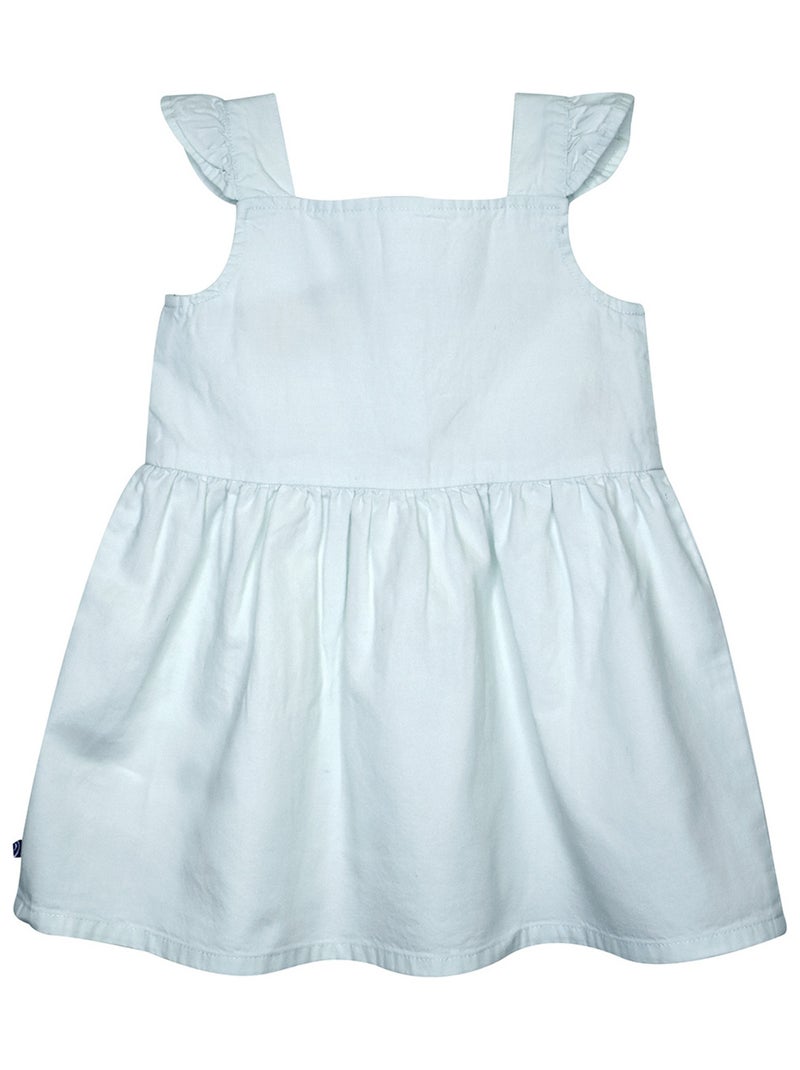 ROBE GUYLAINE JEAN SANS MANCHES ENFANT Bleu - Kiabi