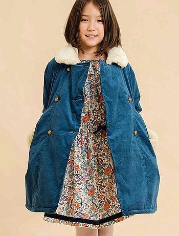 Robe Hiver Fleurie Liberty CHIMENE - La Faute à Voltaire