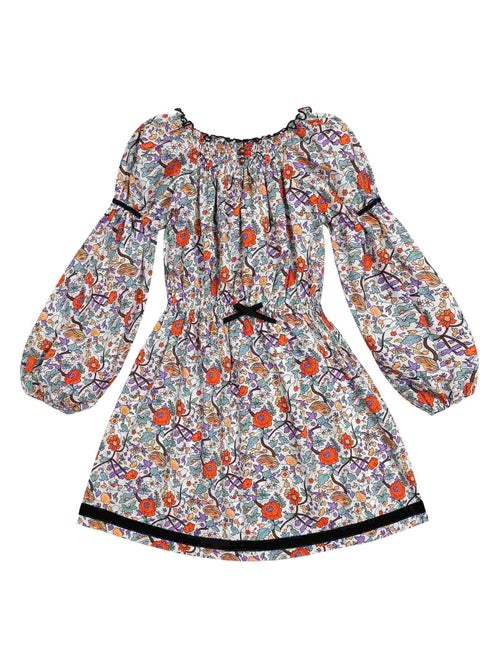 Robe Hiver Fleurie Liberty      CHIMENE - La Faute à Voltaire - Kiabi