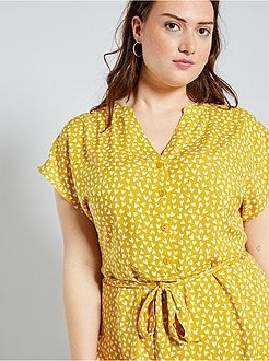 Robe housse avec ceinture - Kiabi