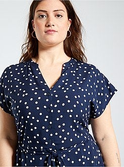 Robe housse avec ceinture - Kiabi