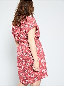 Robe housse avec ceinture - Kiabi