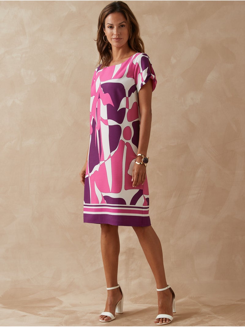 Robe housse femme - DAXON Rose/Multicolore - Kiabi
