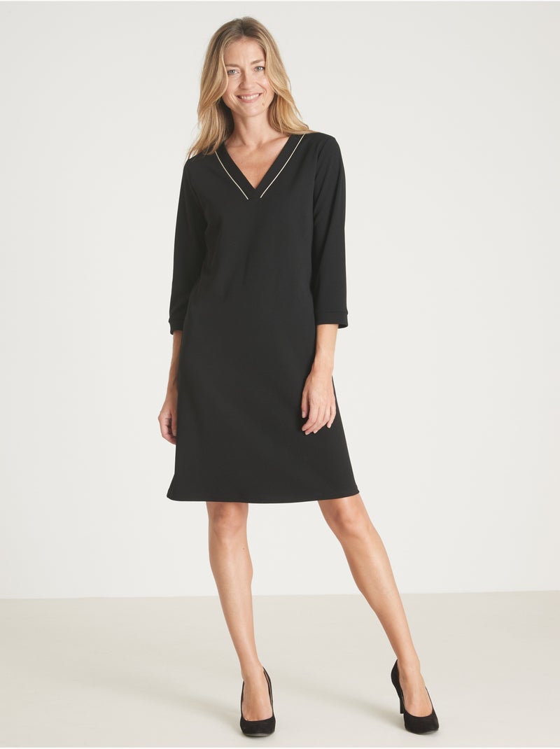 Robe housse maille fluide - DAXON Noir Noir - Kiabi