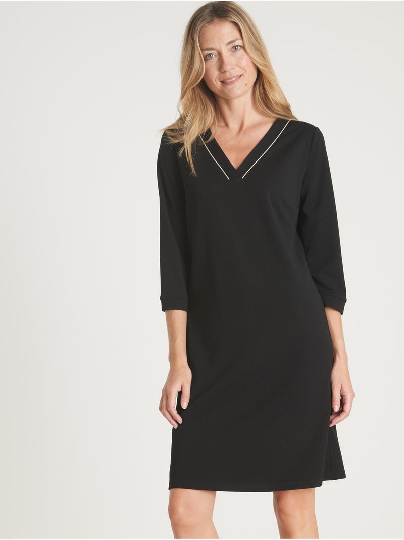 Robe housse maille fluide - DAXON Noir Noir - Kiabi